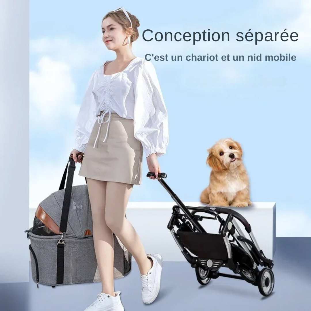Poussette pour chiens