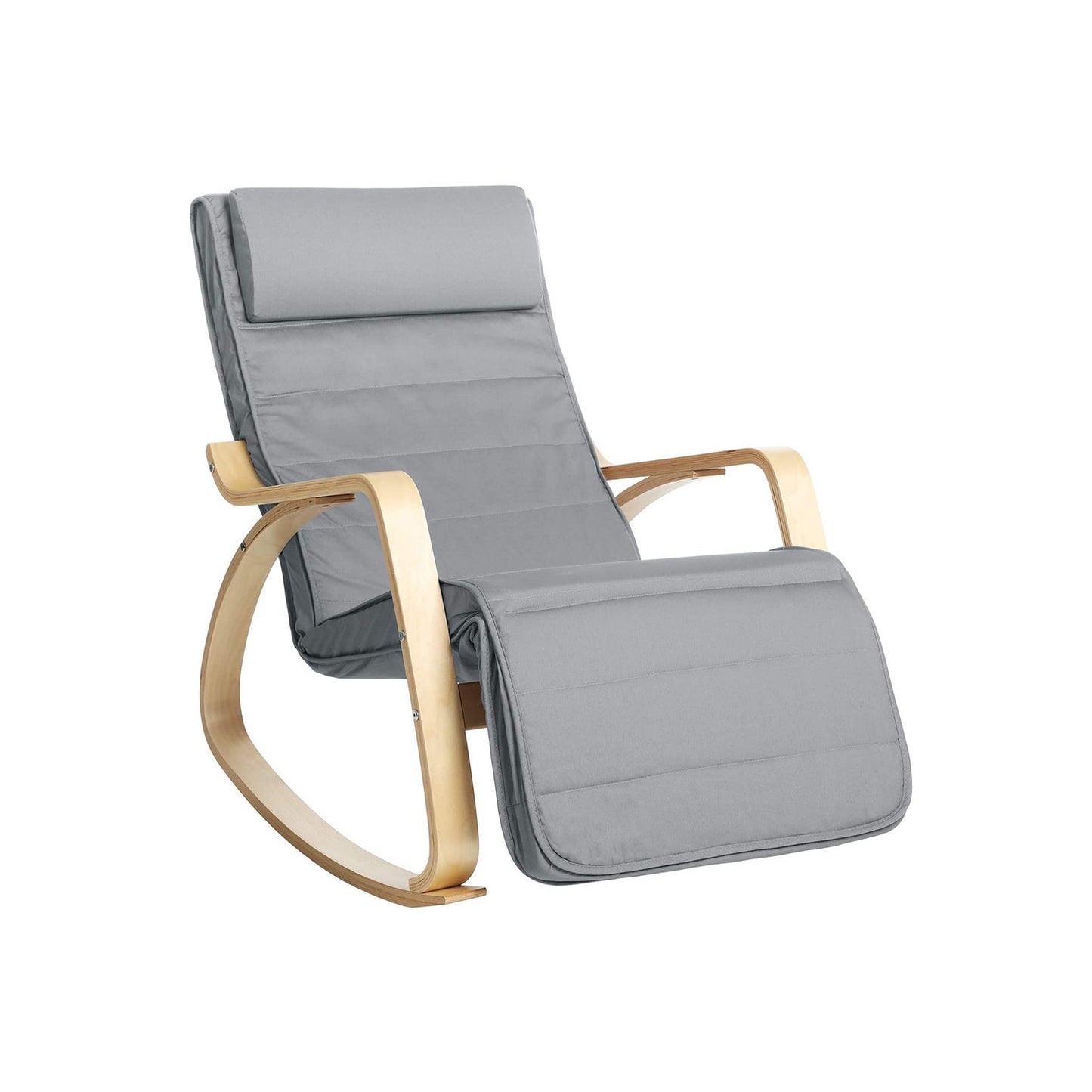 Fauteuil à bascule réglable sur 5 niveaux