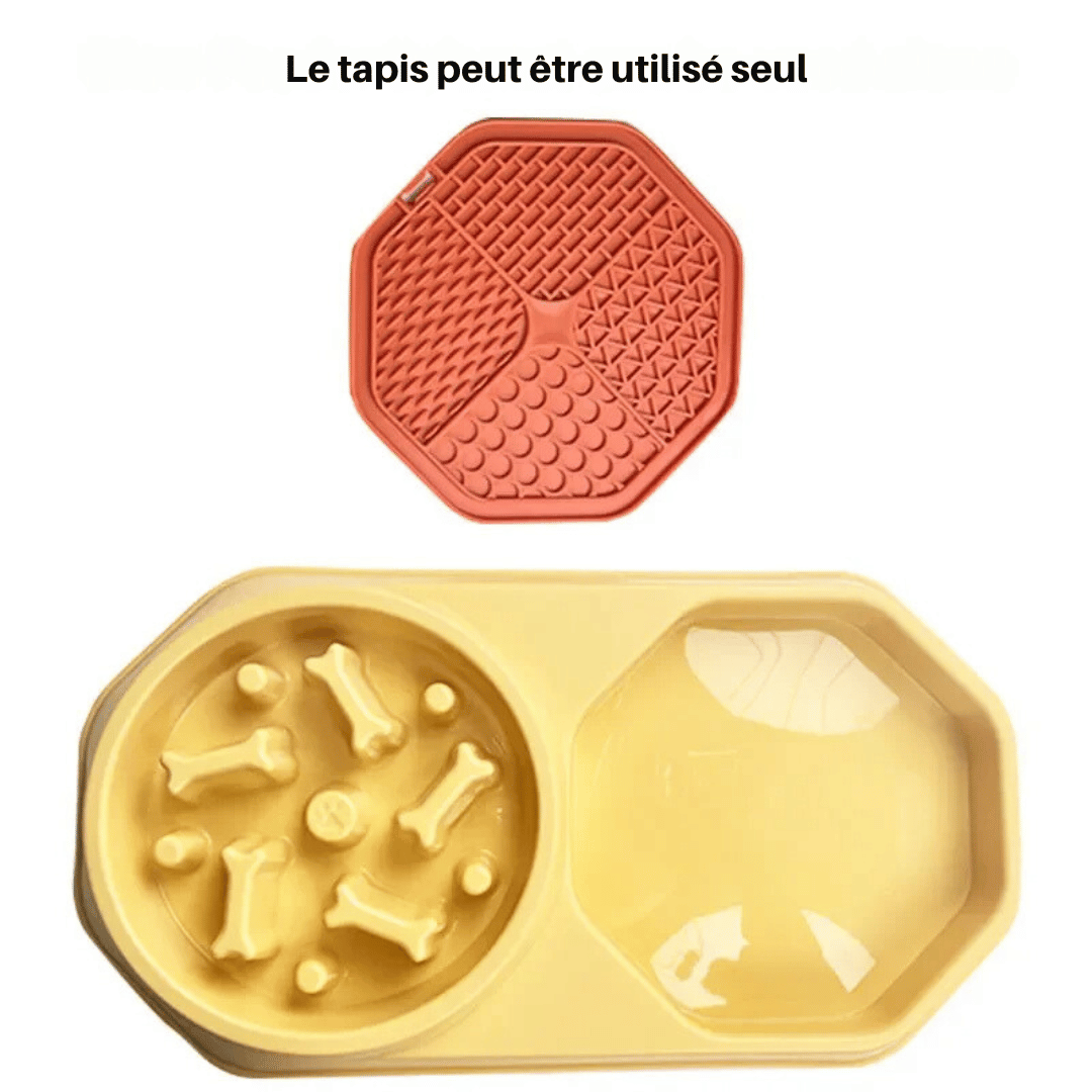Bol anti glouton pour chiens