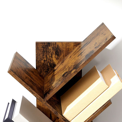 Bibliothèque à 8 niveaux en forme d'arbre