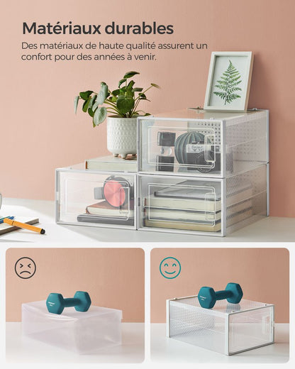 Boîtes à chaussures pliables