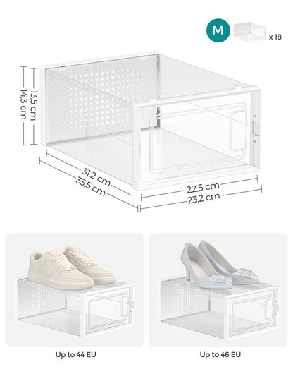 Boîtes à chaussures pliables