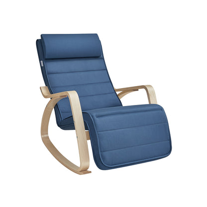Fauteuil à bascule réglable sur 5 niveaux