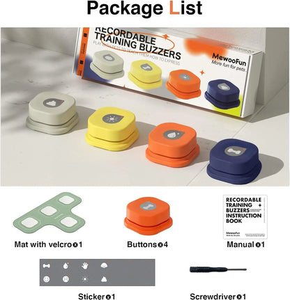 Boutons de communication pour chiens