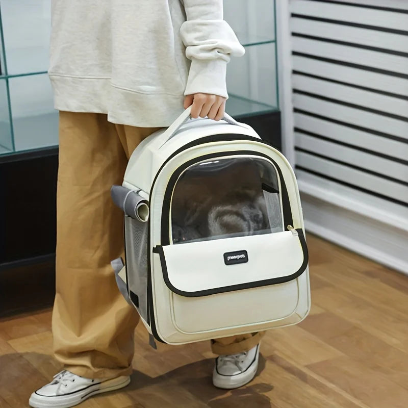 Sac à dos ventilé pour chats ou petits chiens
