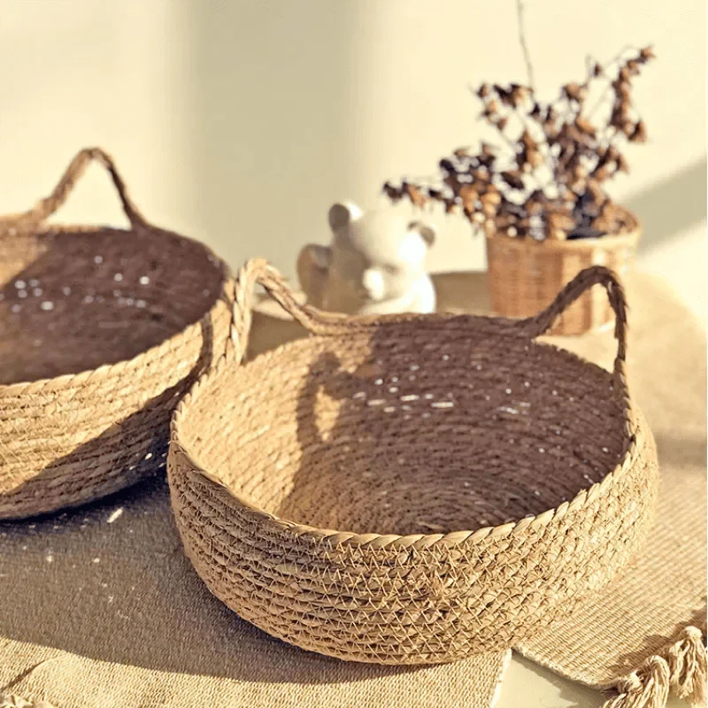 Panier en osier pour chat